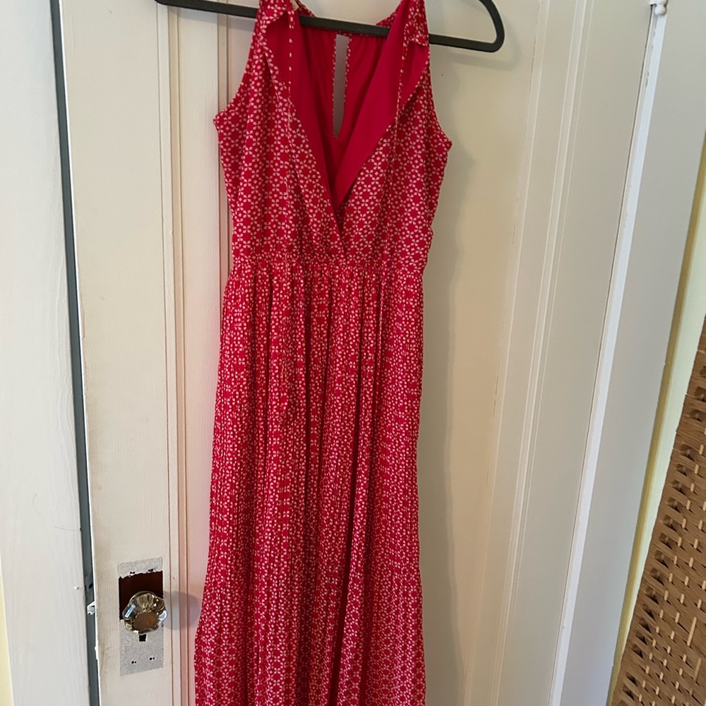 Maison Jules Red Halter Sundress for Weddings